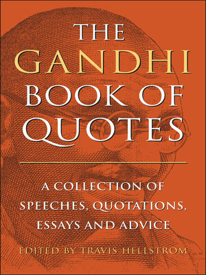 cover image of The Gandhi Book of Quotes